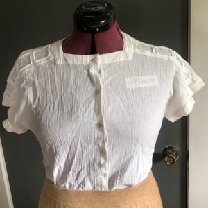 White Cotten Blouse